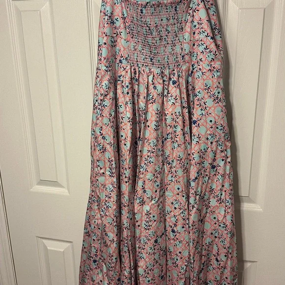 Hill House Margot Dress Pink Basketweave Large - Picture 11 of 11